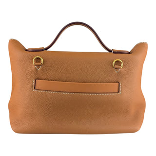 Hermès Gold Togo and Swift 24/24 30 Bag GHW