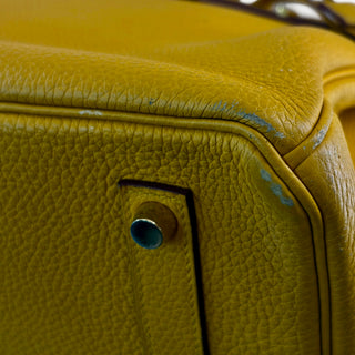 Hermès Birkin 35 Jaune Togo Leather Gold Hardware