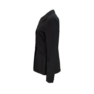 Christian Dior Tailored Double-Breasted Black Silk Jacket