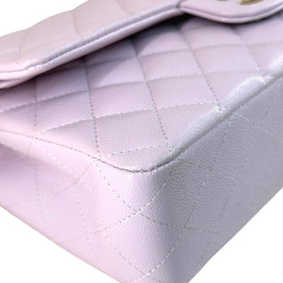 Chanel Classic Medium Flap Lilac Caviar Leather GHW