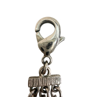 Chanel Crystal CC Multi-Chain Silver Tone Necklace/Belt