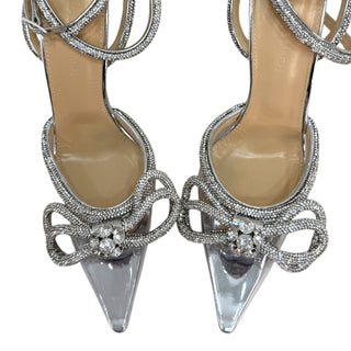 Mach & Mach Double Bow embellished pumps