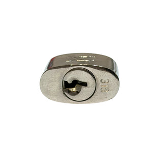 Louis Vuitton Silver Tone Padlock & Keys Set