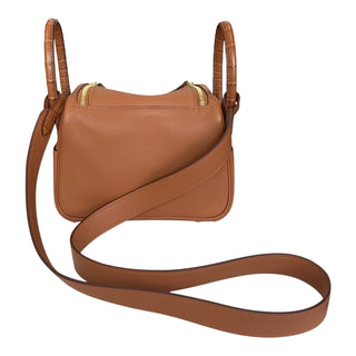 Hermès Mini Lindy 20 Gold Swift & Mississippiensis Alligator Touch Gold Hardware, 2021