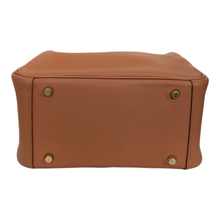 Hermès Mini Lindy 20 Gold Swift & Mississippiensis Alligator Touch Gold Hardware, 2021