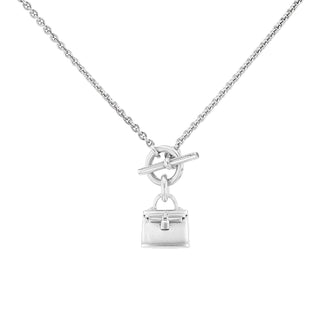 Hermès Amulettes Kelly Ag 925 Sterling Silver Pendant Necklace