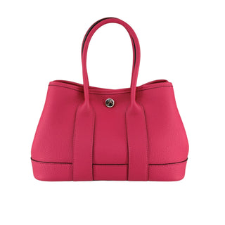 Hermès Garden Party 23 Rose Mexico Togo Leather Palladium Hardware