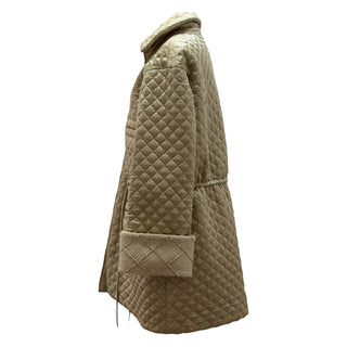 Chanel Champagne Gold Quilted Parka