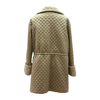 Chanel Champagne Gold Quilted Parka