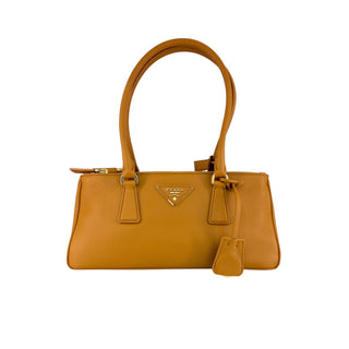 Prada Amber Leather Galleria Medium Bag