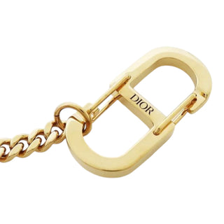 Christian Dior Gold-Tone Bee Bag Charm Keyring