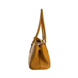 Prada Amber Leather Galleria Medium Bag