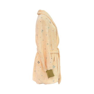 Chanel Cream Embellished Terrycloth Belted Robe