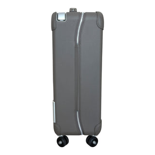 Hermès Etain Taurillon Regate & Canvas Quadrige R.M.S Cabin Suitcase with Palladium Hardware