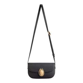 Christian Dior Black Grained Calfskin Bobby East-West Crossbody Bag