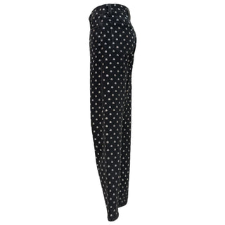 Alexander Wang Crystal Logo Wide-Leg Jeans