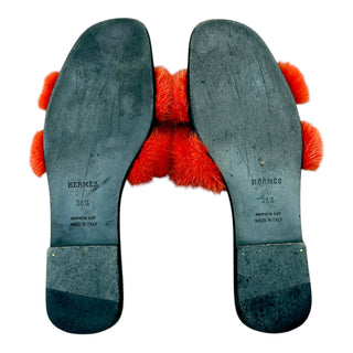 Hermès Oasis Mink Sandal