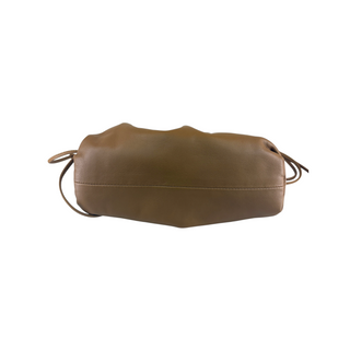 Bottega Veneta Tan Leather Mini Pouch Crossbody Bag