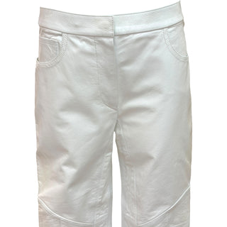 Louis Vuitton Panelled Lambskin Leather Trousers
