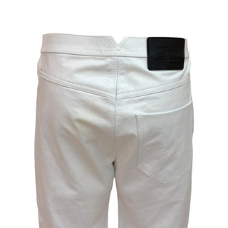 Louis Vuitton Panelled Lambskin Leather Trousers