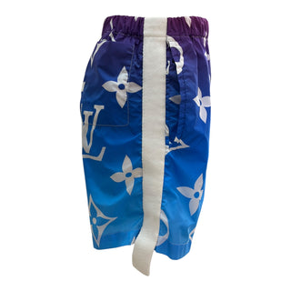 Louis Vuitton Monogram Gradient Blue Swim Shorts