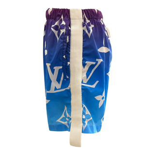 Louis Vuitton Monogram Gradient Blue Swim Shorts
