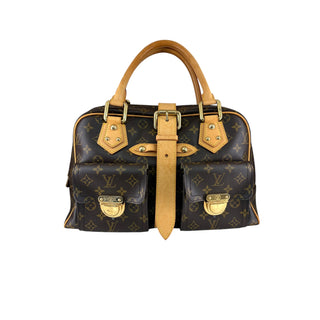Louis Vuitton Brown Monogram Canvas Manhattan GM Bag