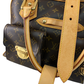 Louis Vuitton Brown Monogram Canvas Manhattan GM Bag