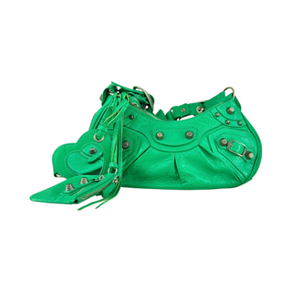 Balenciaga Green Le Cagole XS Shoulder Bag