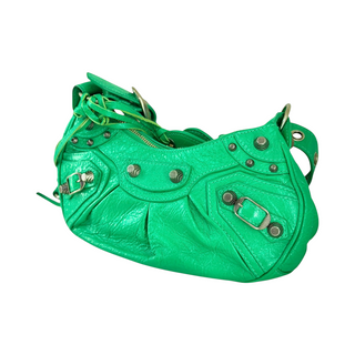 Balenciaga Green Le Cagole XS Shoulder Bag