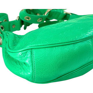 Balenciaga Green Le Cagole XS Shoulder Bag