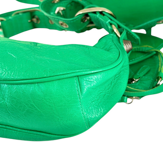 Balenciaga Green Le Cagole XS Shoulder Bag