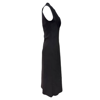 Alaïa Black Chromatique Knit Midi Dress Size FR 42