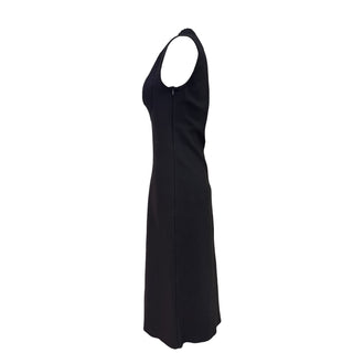 Alaïa Black Chromatique Knit Midi Dress Size FR 42