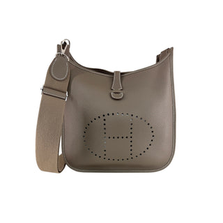 Hermès Evelyne III 29 Taurillon Clemence Etoupe Crossbody Bag