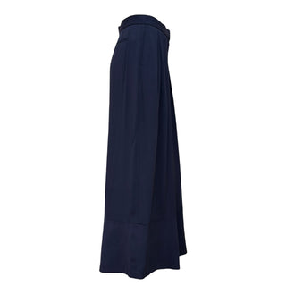 Givenchy Navy High-Waist Wide-Leg Tailored Trousers