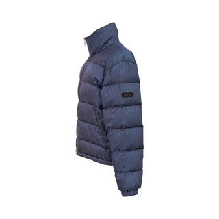 Christian Dior Navy Oblique Puffer Jacket