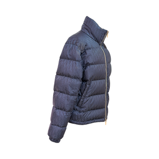 Christian Dior Navy Oblique Puffer Jacket
