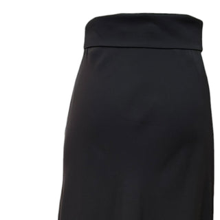 Givenchy Black Bias-Cut Maxi Skirt