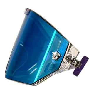 Versace Blue Shield Visor Sunglasses