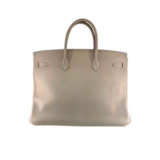 Hermès Birkin 35 Etoupe Togo Leather Gold Hardware