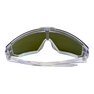 Versace Blue Shield Visor Sunglasses