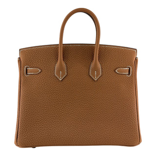 Hermès Birkin 25 Gold Togo Leather Gold Hardware