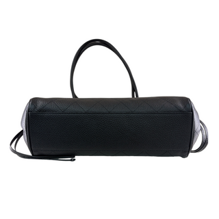 Chanel Black Urban Essentials Small Shopping Bag Grained Calfskin Gold Hardware