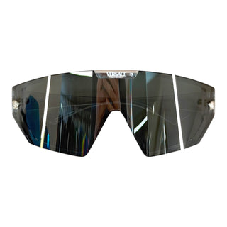 Versace Blue Shield Visor Sunglasses