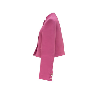 Christian Dior Pink Wool Skirt Suit Set