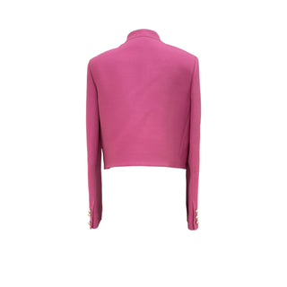 Christian Dior Pink Wool Skirt Suit Set