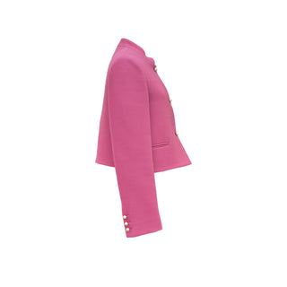 Christian Dior Pink Wool Skirt Suit Set