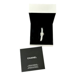 Chanel J12 XS White Ceramic Diamond Watch
