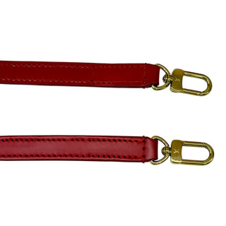 Louis Vuitton Red Epi Leather Twist Wallet On Chain